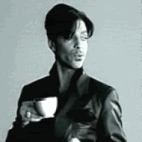 Prince Sipping Tea