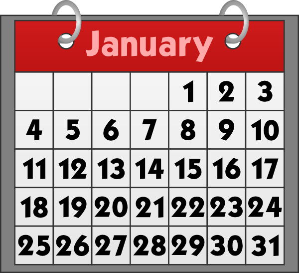 January Calendar