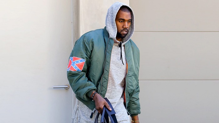 Kanye With Confederate Flag (Alt)
