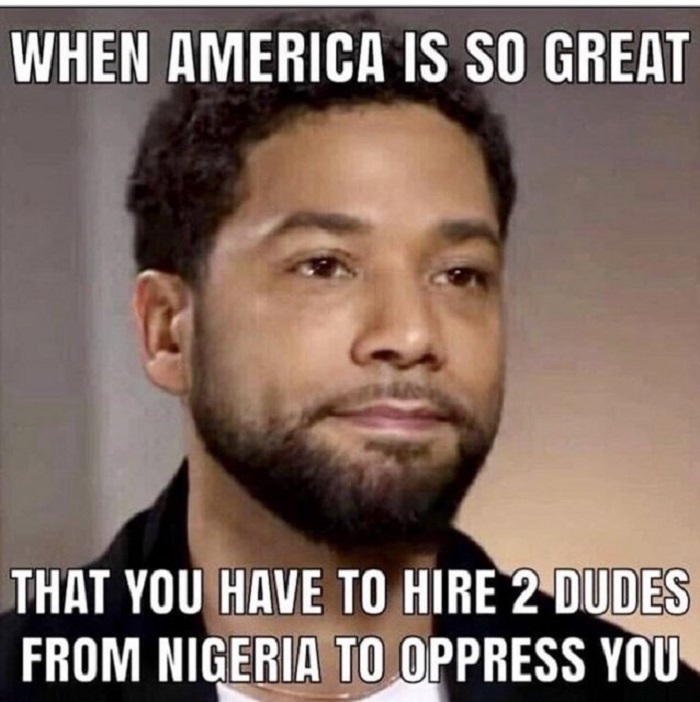 Jussie Smollett - Oppression Meme (Alt)