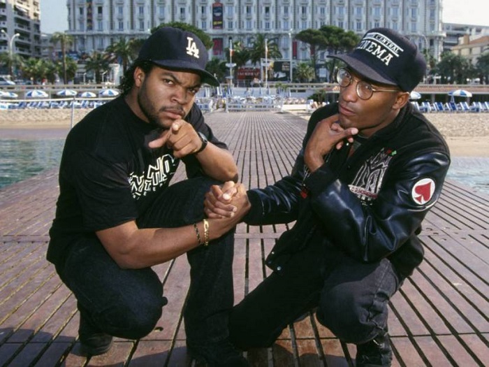 John Singleton and Ice Cube (Alt)