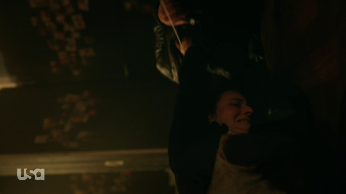 Dom Grabs Dark Army Operative's Gun (Alt)