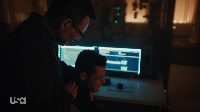 Mr. Robot Comforts Elliot (Alt)