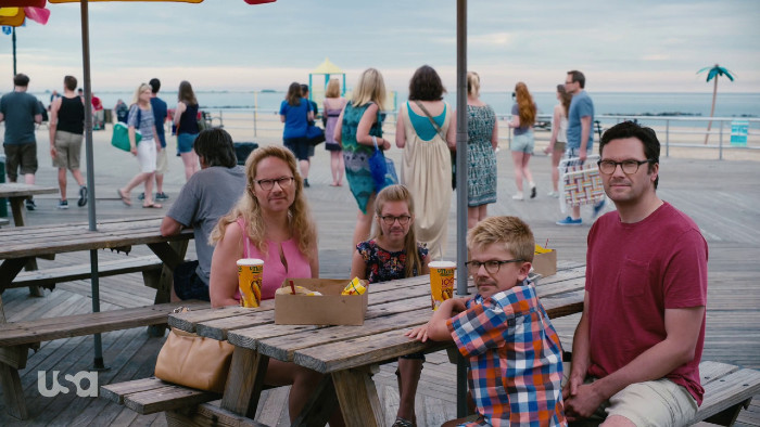 Mr. Robot's Face on a Family (Alt)