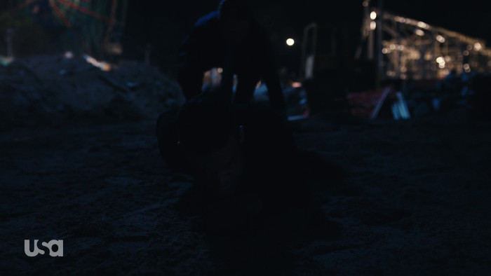 Tyrell Drags Elliot in Grave (Alt)